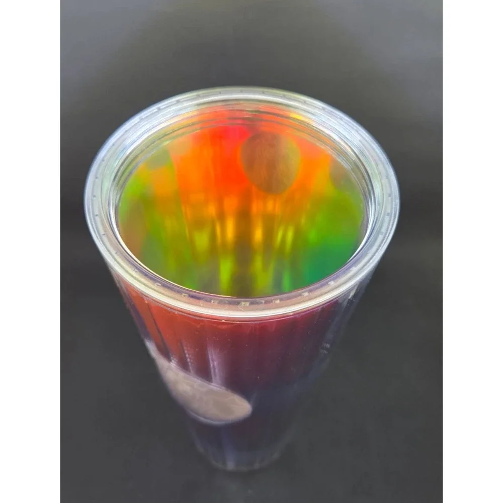 Starbucks Exclusive 2021 Rainbow Pride Kaleidoscope 24 oz Cold Cup Tumbler